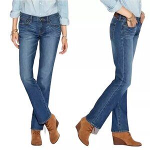 LUCKY BRAND Classic Rider, Blue Denim Cotton Boho Casual Pockets, 0